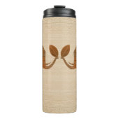 Bouteilles Isothermes Design d'art tribal des éléphants (Devant)