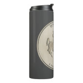 Bouteilles Isothermes Design de quartier d'état du Wyoming (Tourné sur la gauche)