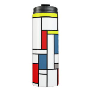 Bouteilles Isothermes Design de style mondrien