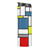 Bouteilles Isothermes Design de style mondrien (Tourné sur la droite)