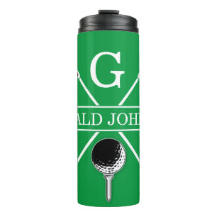 Bouteilles Isothermes Design élégant de monogramme de golf
