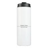 Bouteilles Isothermes Design épuré élégant professionnel moderne (Devant)