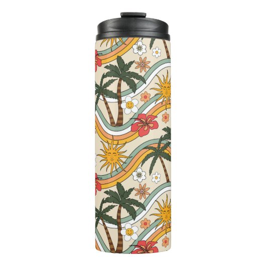 Bouteilles Isothermes design floral (Devant)
