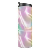 Bouteilles Isothermes Design Iridescente, Nom de script Purple (Tourné sur la droite)