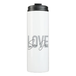 Bouteilles Isothermes Design moderne, simple, chic, cool Love San Jose