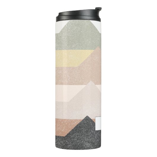 Bouteilles Isothermes Design montagnard Abstrait (Tourné sur la gauche)