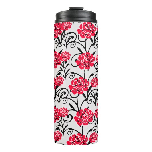 Bouteilles Isothermes Design Motif d'illustrations de rose rouge (Devant)