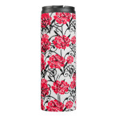 Bouteilles Isothermes Design Motif d'illustrations de rose rouge (Dos)