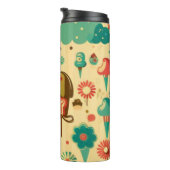 Bouteilles Isothermes Design rétro vintage mignon pour enfants (Tourné sur la droite)