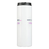 Bouteilles Isothermes Désolé, j'étais muet... POUR TOUJOURS (Dos)