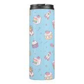 Bouteilles Isothermes Desserts et motif mignons de griffonnage (Dos)