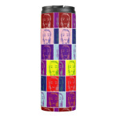 Bouteilles Isothermes dessin animé pop art féminin (Dos)