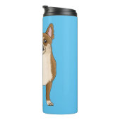 Bouteilles Isothermes Dessin de Chihuahua pour chien (Tourné sur la droite)