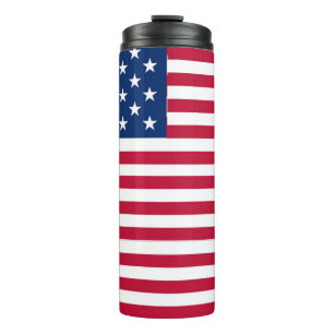 Bouteilles Isothermes Dessin de fierté du drapeau américain USA