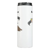 Bouteilles Isothermes Dessin de l'humour vautours drôle (Dos)