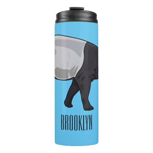 Bouteilles Isothermes Dessin sur Tapir (Devant)