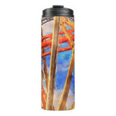 Bouteilles Isothermes Dessous de verre à rouleaux (Devant)