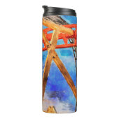 Bouteilles Isothermes Dessous de verre à rouleaux (Tourné sur la droite)