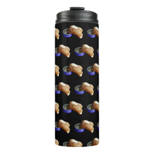 Bouteilles Isothermes Deux Cochons De Guinée Brown Et Blancs,