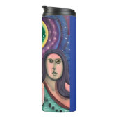 Bouteilles Isothermes Deux filles sous les lunes (Tourné sur la droite)