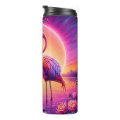 Bouteilles Isothermes Deux Flamants roses Heart Sunset Lake (Tourné sur la droite)