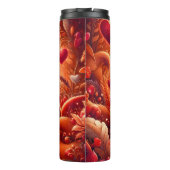 Bouteilles Isothermes Deux renards dans une forêt de coeurs (Dos)