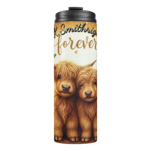 Bouteilles Isothermes Deux vaches (Devant)