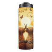 Bouteilles Isothermes Deux vaches en arrière (Devant)