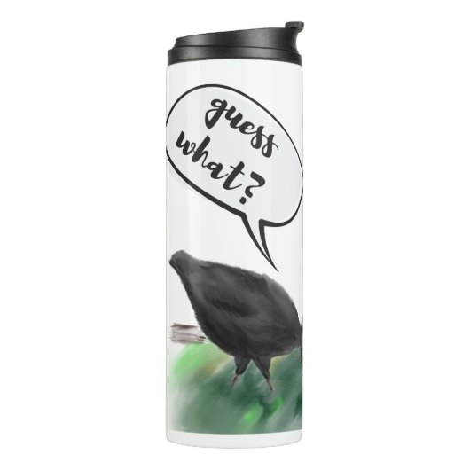 Bouteilles Isothermes Devinez Quoi ? Beurre de poulet Stylisé Poulets et (Tourné sur la gauche)