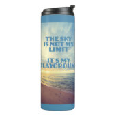 Bouteilles Isothermes Devis Sky de nom personnalisé (Tourné sur la gauche)