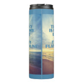 Bouteilles Isothermes Devis Sky de nom personnalisé (Dos)
