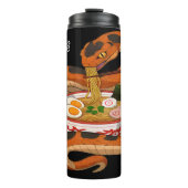 Bouteilles Isothermes Devours de serpent : nouilles de ramen, baguettes (Devant)