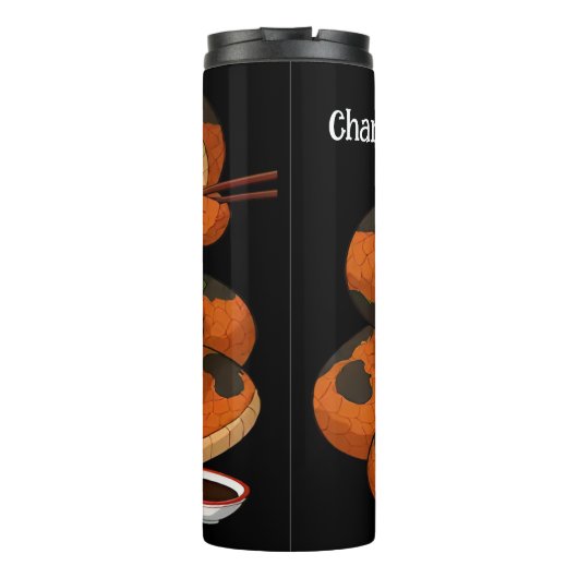 Bouteilles Isothermes Devours de serpent : nouilles de ramen, baguettes (Dos)