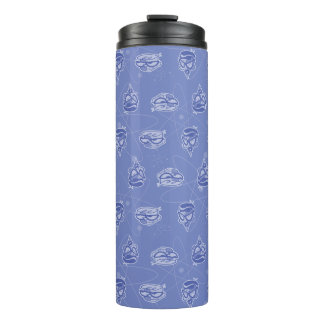 Bouteilles Isothermes Dexter et Mandark Motif atomique