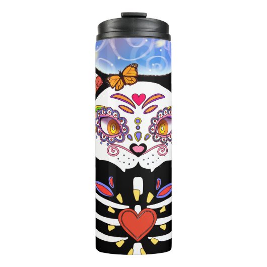 Bouteilles Isothermes Dia De Los Muertos (Devant)