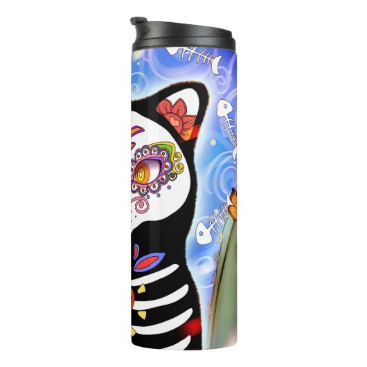 Bouteilles Isothermes Dia De Los Muertos (Tourné sur la droite)