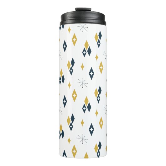 Bouteilles Isothermes Diamants du milieu du siècle (Devant)