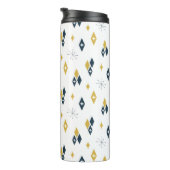 Bouteilles Isothermes Diamants du milieu du siècle (Tourné sur la droite)