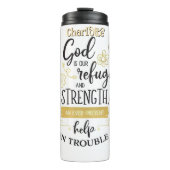 Bouteilles Isothermes Dieu Notre Refuge et notre Force (Devant)