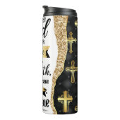 Bouteilles Isothermes Dieu Notre Refuge Force Trouble (Tourné sur la droite)