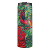 Bouteilles Isothermes DIEU RÉFUGE FORCE Monogramme Abstrait Personnalisé (Dos)