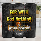 Bouteilles Isothermes Dieu Rien N'Est Impossible