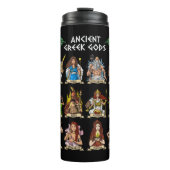 Bouteilles Isothermes Dieux grecs anciens (Devant)
