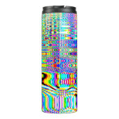 Bouteilles Isothermes Digital effects. Multicolor abstract background. C (Dos)