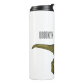 Bouteilles Isothermes Dilophosaurus dessin animé (Tourné sur la gauche)