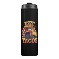 Dinde de Thanksgiving Manger des Tacos Drôle Mexi