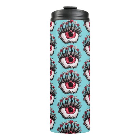 Bouteilles Isothermes Dingue Trippé Oeil bizarre Whimsigoth (Devant)