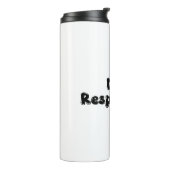 Bouteilles Isothermes Dink de manière responsable - Drôle cadeau Pickleb (Tourné sur la gauche)