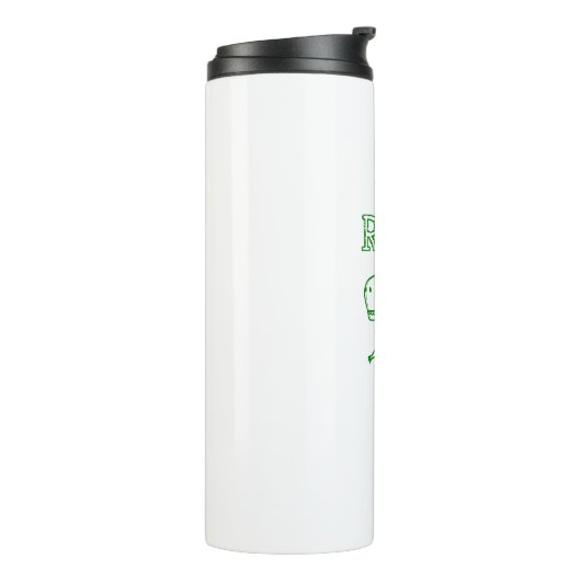 Bouteilles Isothermes dinno vert en colère (Tourné sur la gauche)