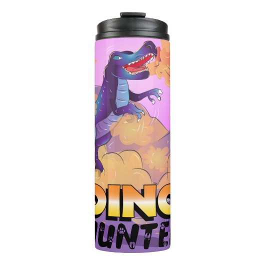 Bouteilles Isothermes Dino Hunter Illustration Tumbler (Devant)